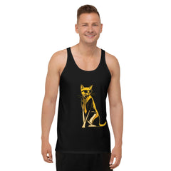 Feline Fascination All-Over Print Men's Tank Top - Beyond T-shirts