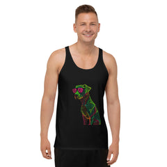 Paws and Play All-Over Print Men's Tank Top - Beyond T-shirts