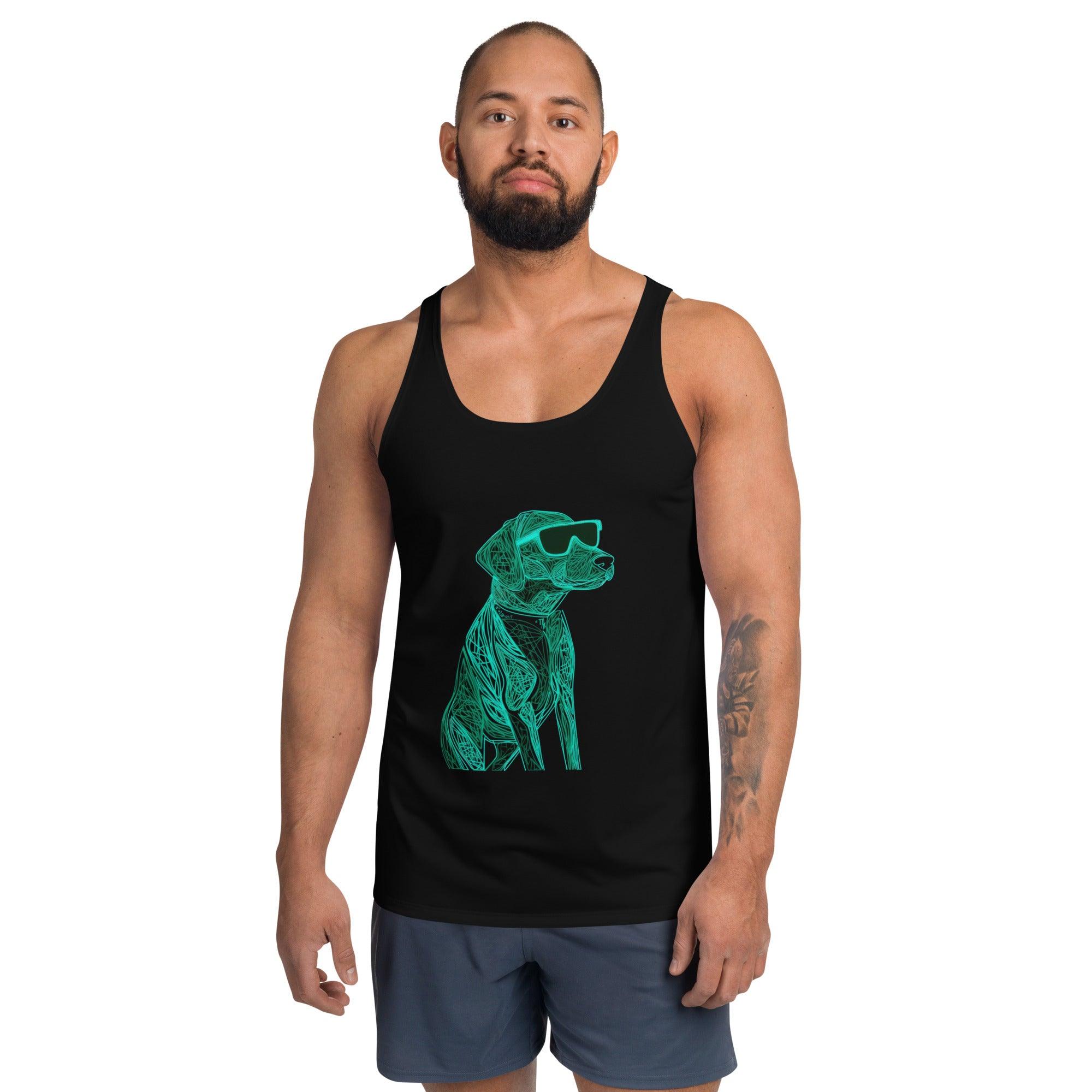 Dog Lover's Paradise All-Over Print Men's Tank Top - Beyond T-shirts