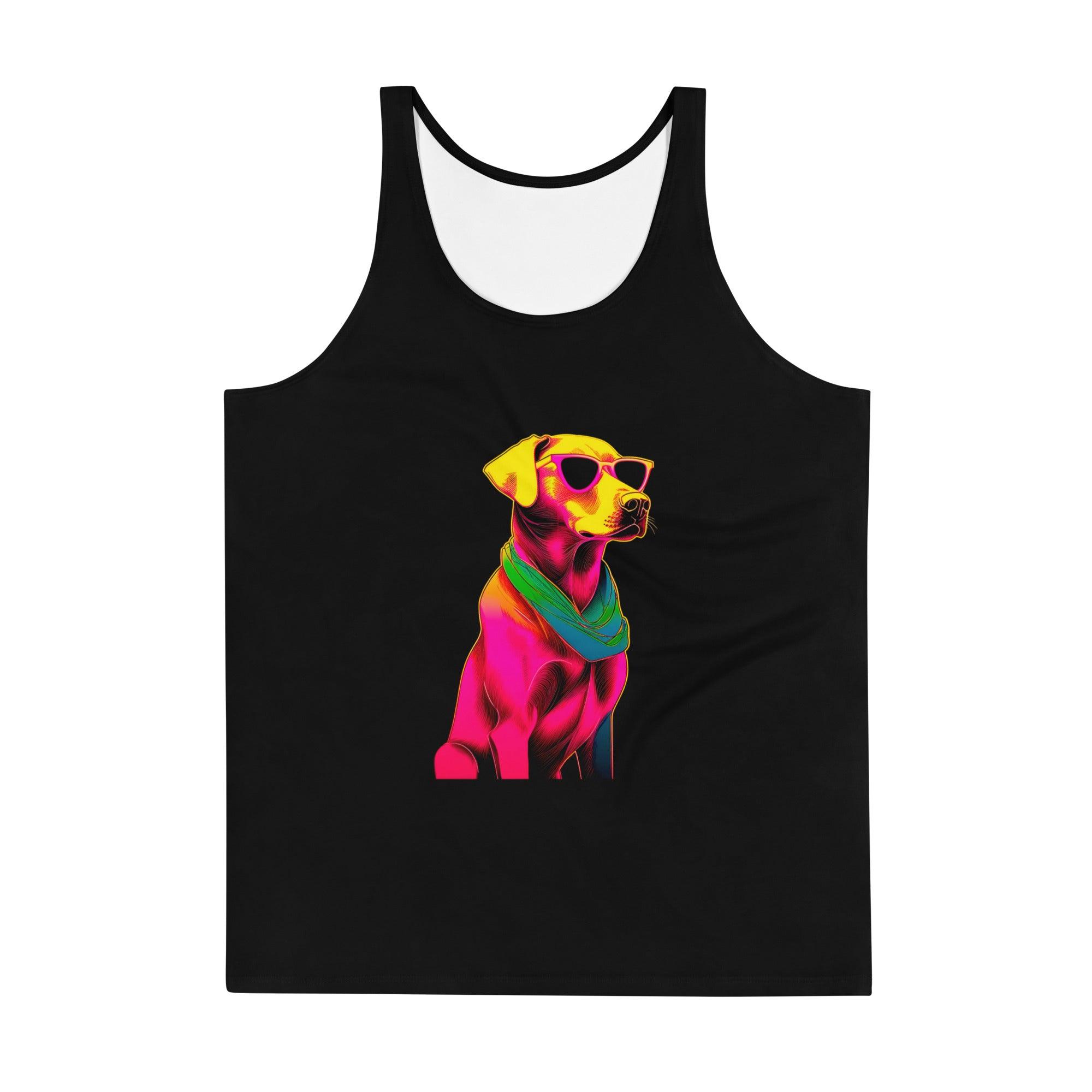 Playful Paws All-Over Print Men's Tank Top - Beyond T-shirts