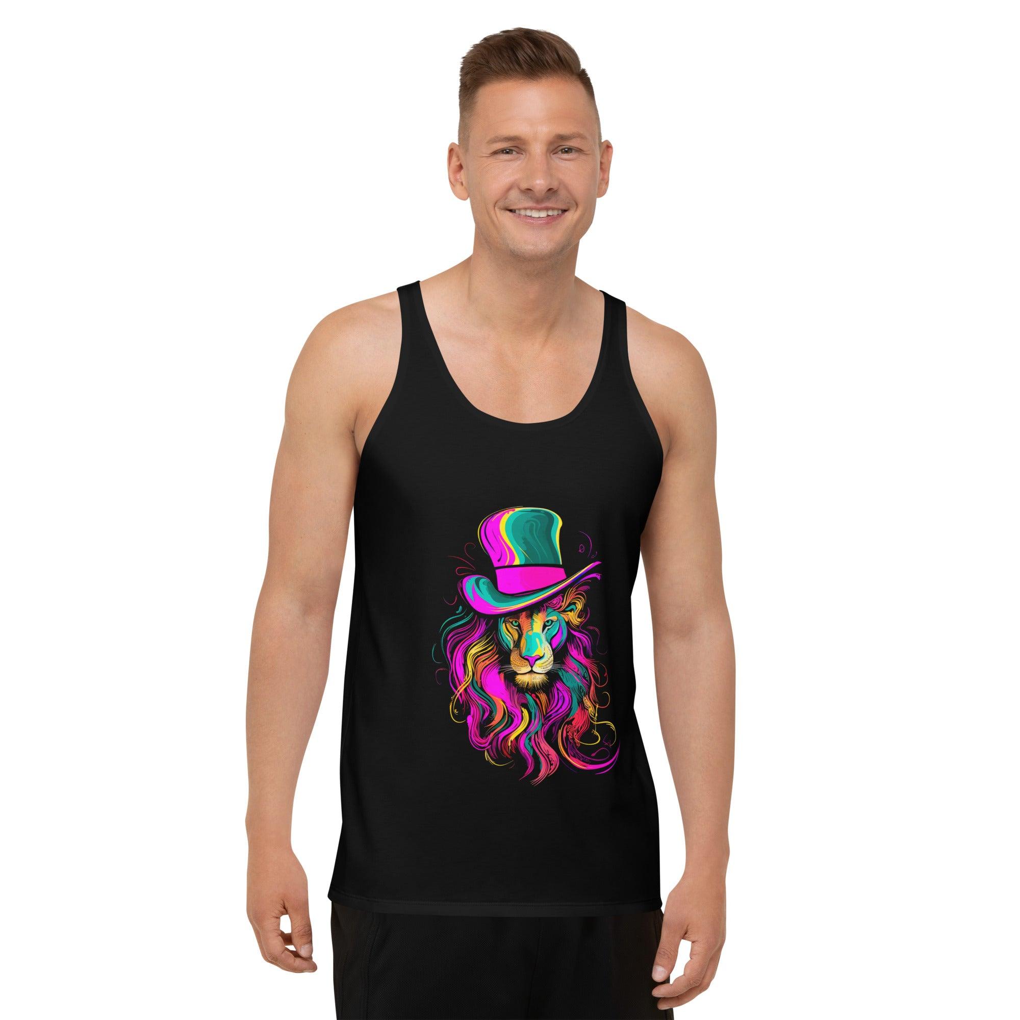 Regal Roar All-Over Print Men's Tank Top - Beyond T-shirts