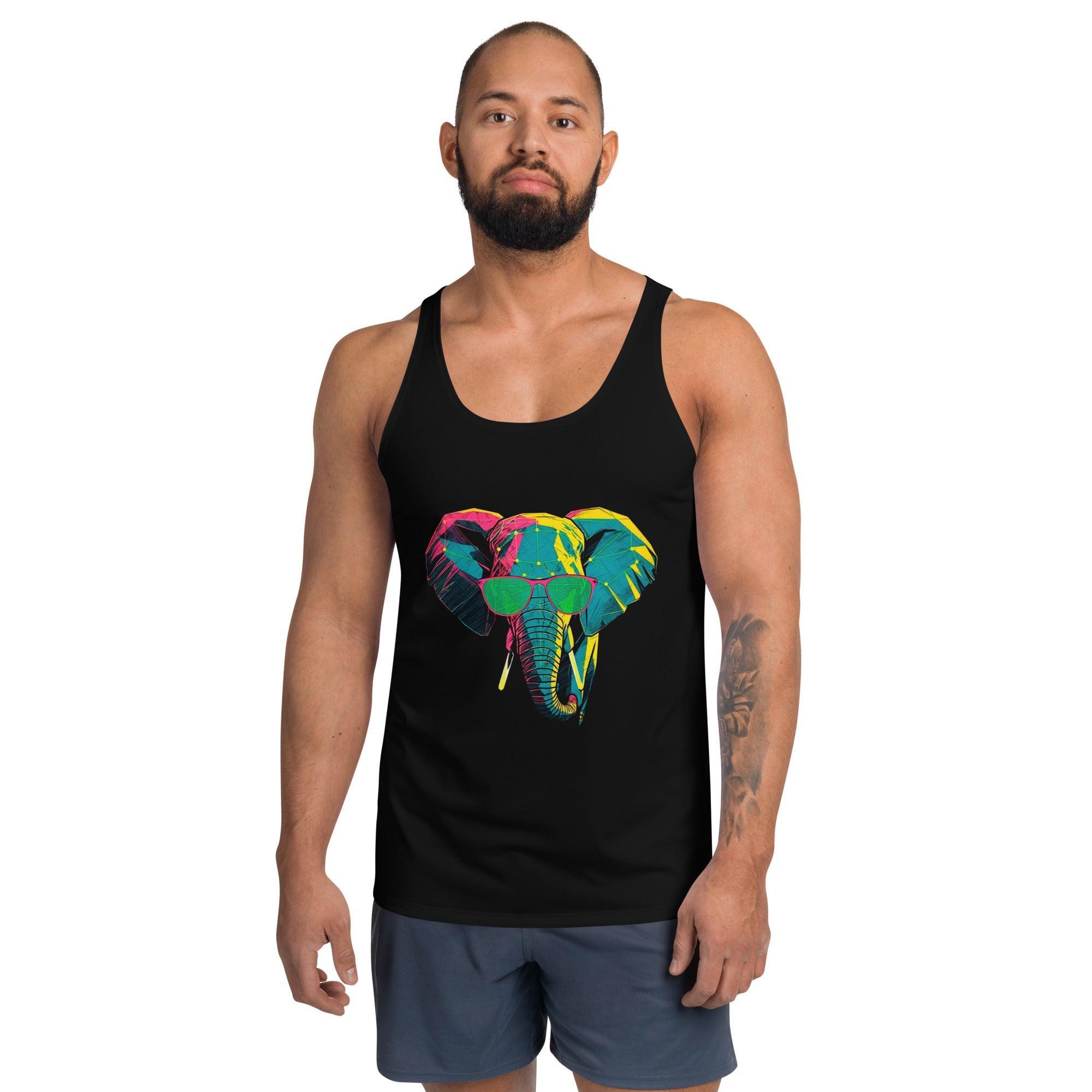 Majestic Elephants All-Over Print Men's Tank Top - Beyond T-shirts