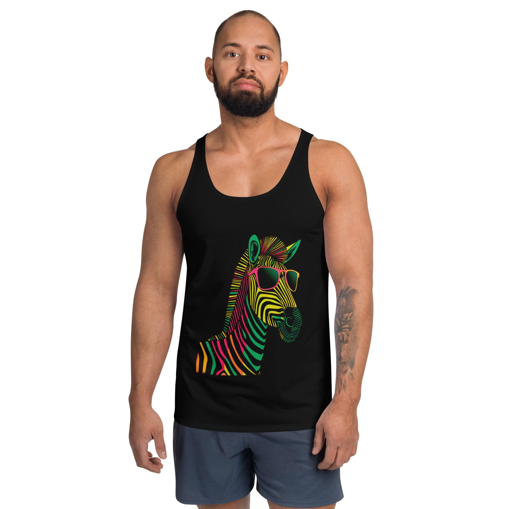 Zebra Dreamscape Adventure Tank Top - Beyond T-shirts