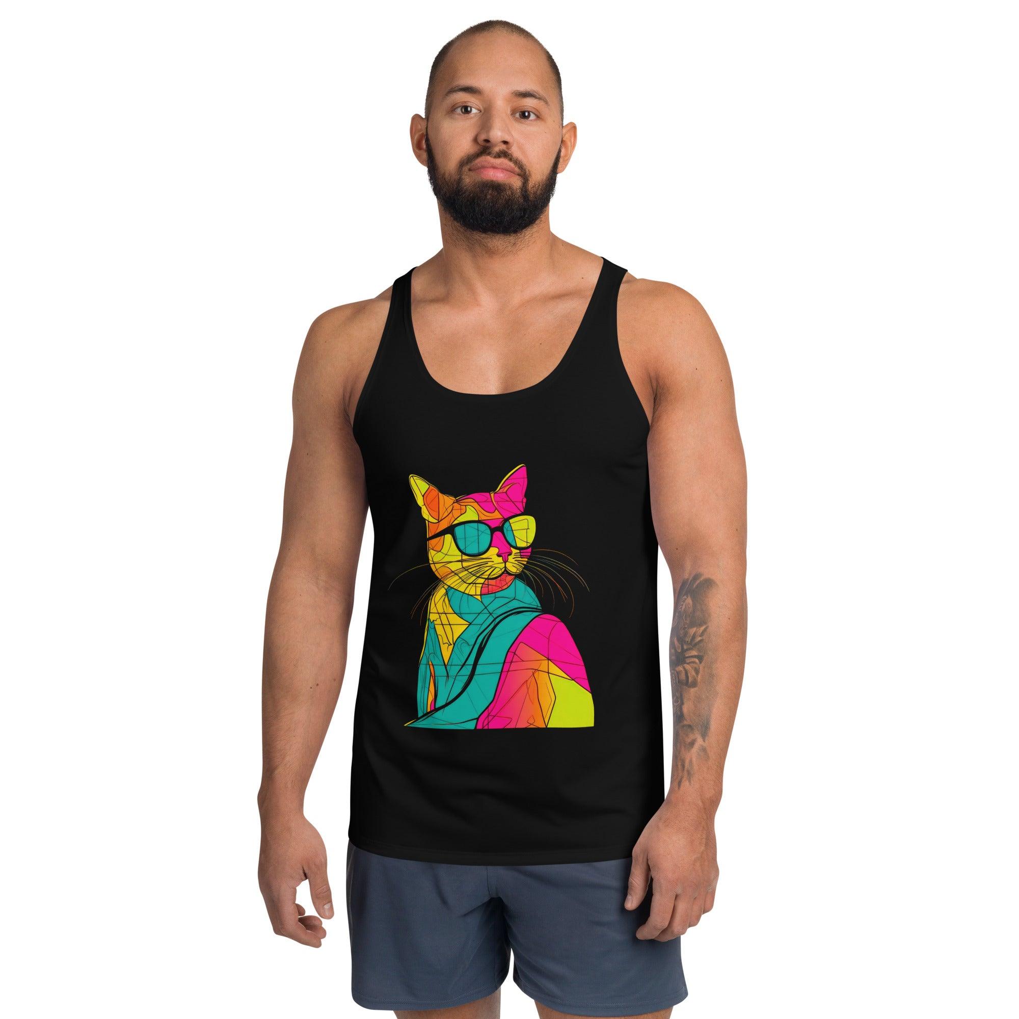 Sculpted Whisker Aesthetics Tank Tops - Beyond T-shirts