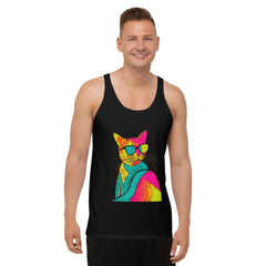 Sculpted Whisker Aesthetics Tank Tops - Beyond T-shirts