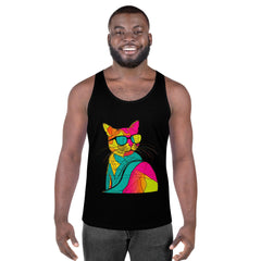 Sculpted Whisker Aesthetics Tank Tops - Beyond T-shirts