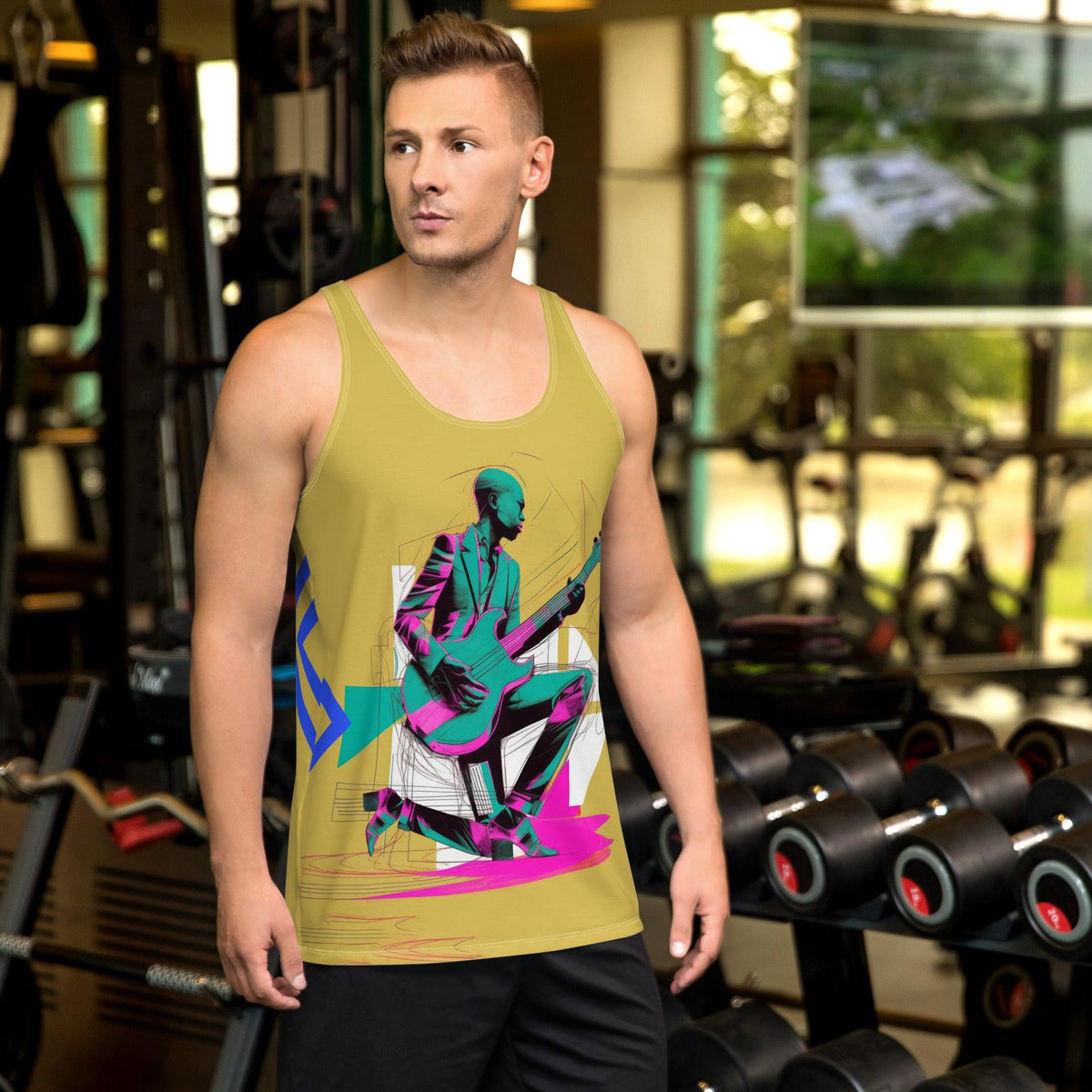 Street Groove All-Over Print Men's Tank Top - Beyond T-shirts