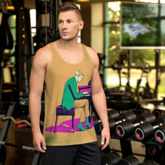 Vogue Vibes Men's Fashion Jam Tank Top - Beyond T-shirts