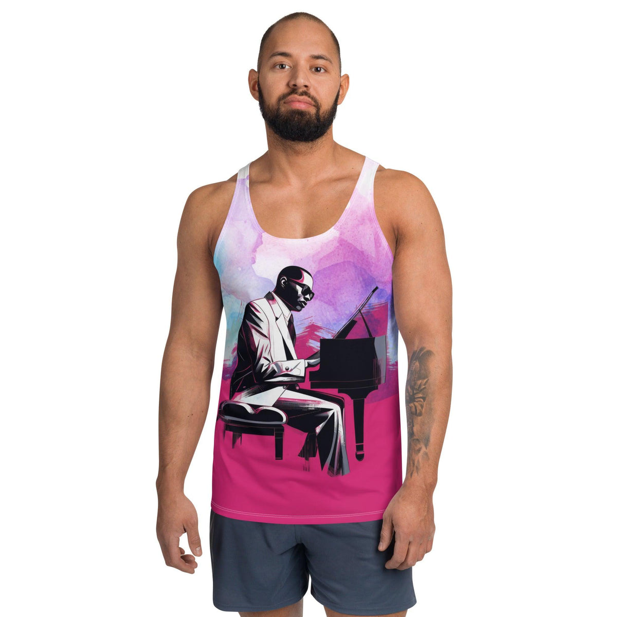 Fashion Fusion Jam Men's Tank Top - Beyond T-shirts