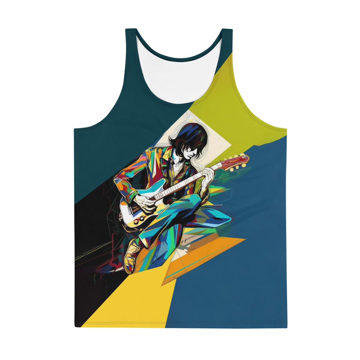 Urban Groove All-Over Print Men's Fashion Tank Top - Beyond T-shirts