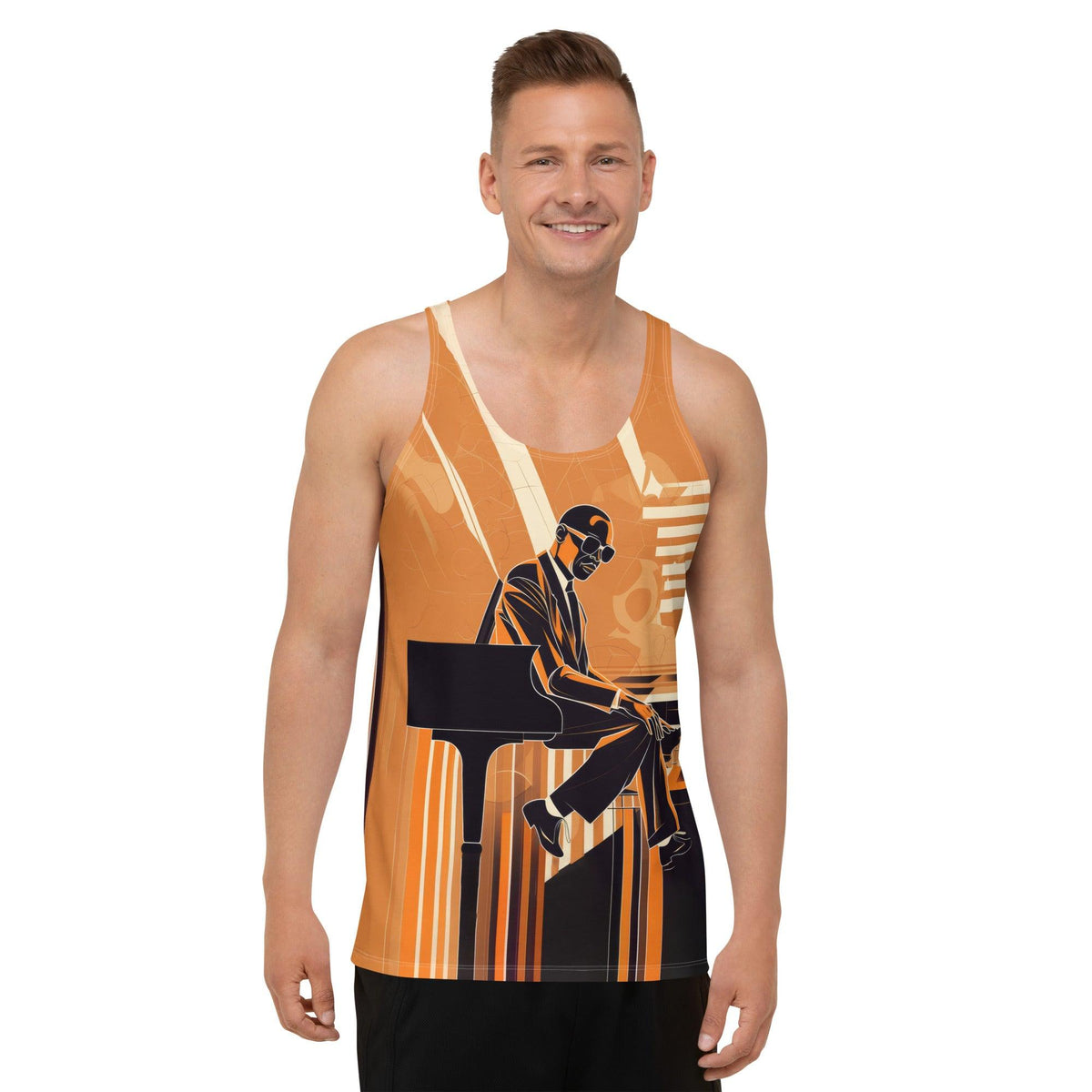 Artistic Expression Men's Fashion Jam Tank Top - Beyond T-shirts