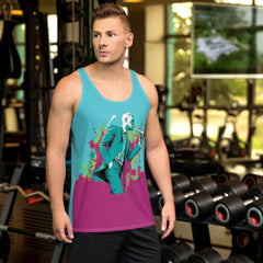 Couture Melody All-Over Print Men's Tank Top - Beyond T-shirts