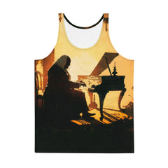 Music Vibes All-Over Print Tank Top for Men - Groove On! - Beyond T-shirts