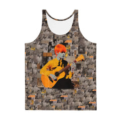 Electric Guitar Anthem Men's All-Over Print Tank Top - Beyond T-shirts