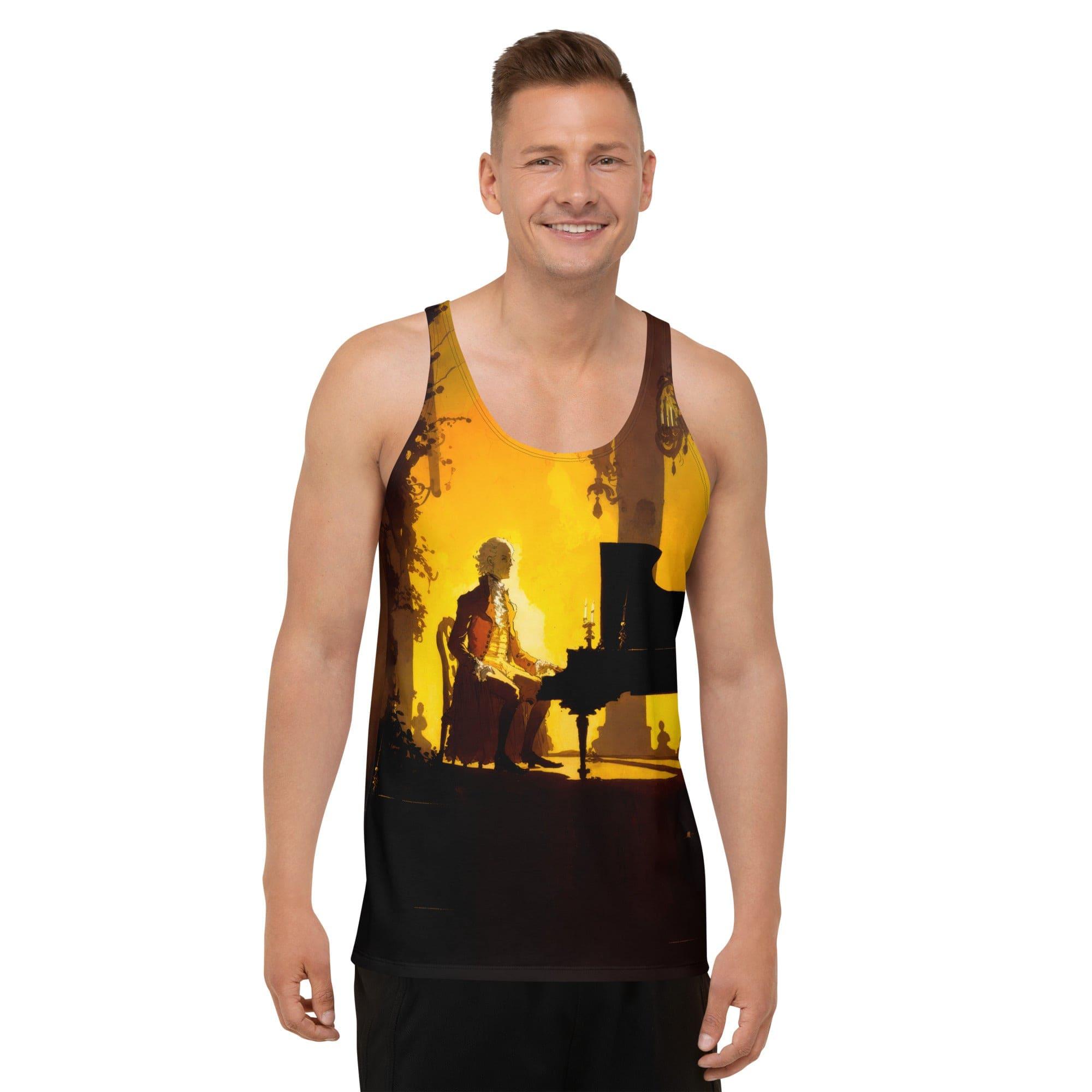 Rock & Roll Vibes Men's Music Tank Top - Beyond T-shirts