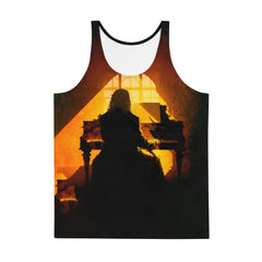 Electric Guitar Shredder Men's Music Tank Top - Beyond T-shirts