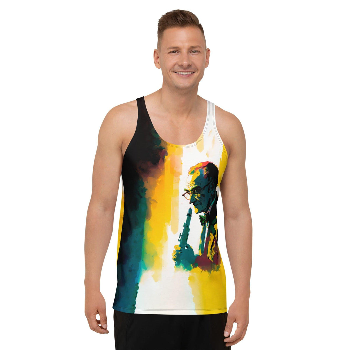 Reggae Rhythms Men's Music Inspired Tank Top - Beyond T-shirts