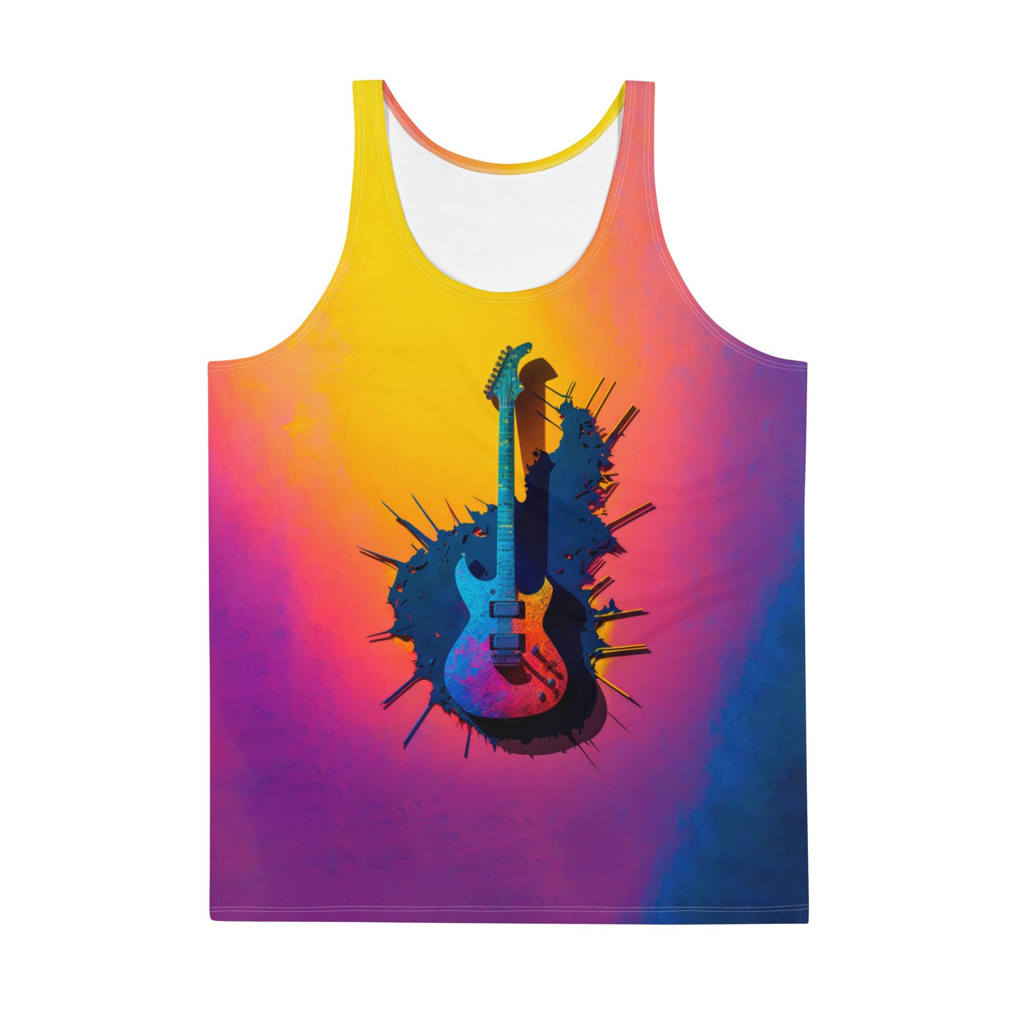 Music Notes All-Over Print Men's Tank Top - Beyond T-shirts