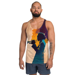 Guitar Dreams All-Over Print Men's Tank Top - Beyond T-shirts