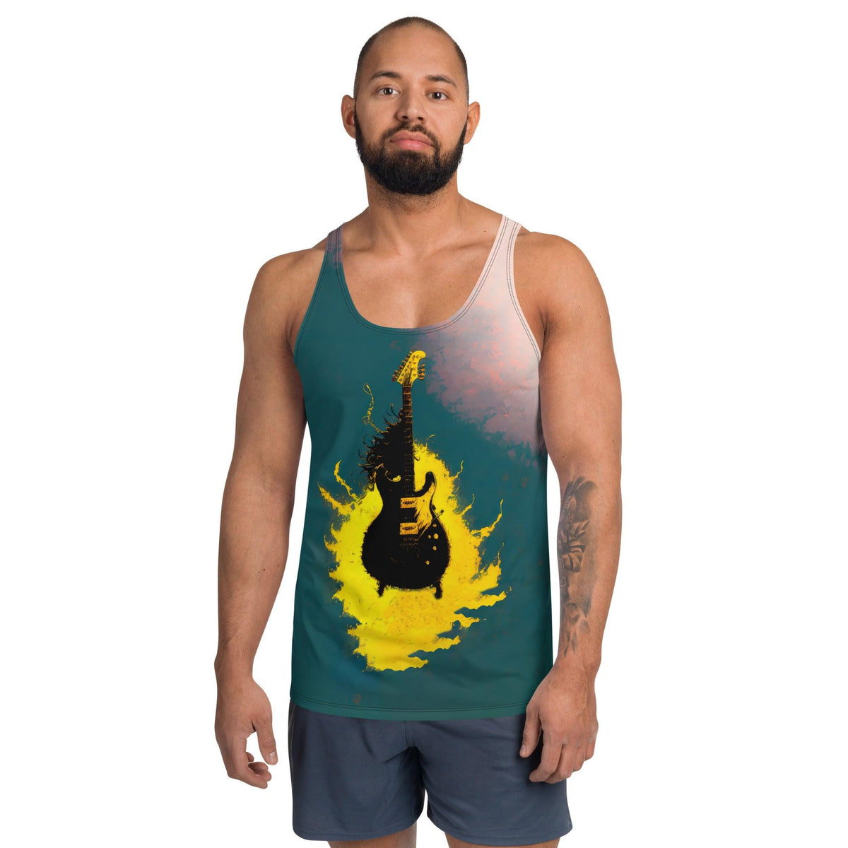 Euphoric EDM Vibes Men's Tank Top - Beyond T-shirts