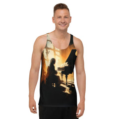 Drumbeat Fusion All-Over Print Men's Tank Top - Beyond T-shirts