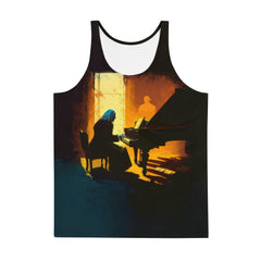 Retro Vinyl Record Groove Music Tank Top - Beyond T-shirts