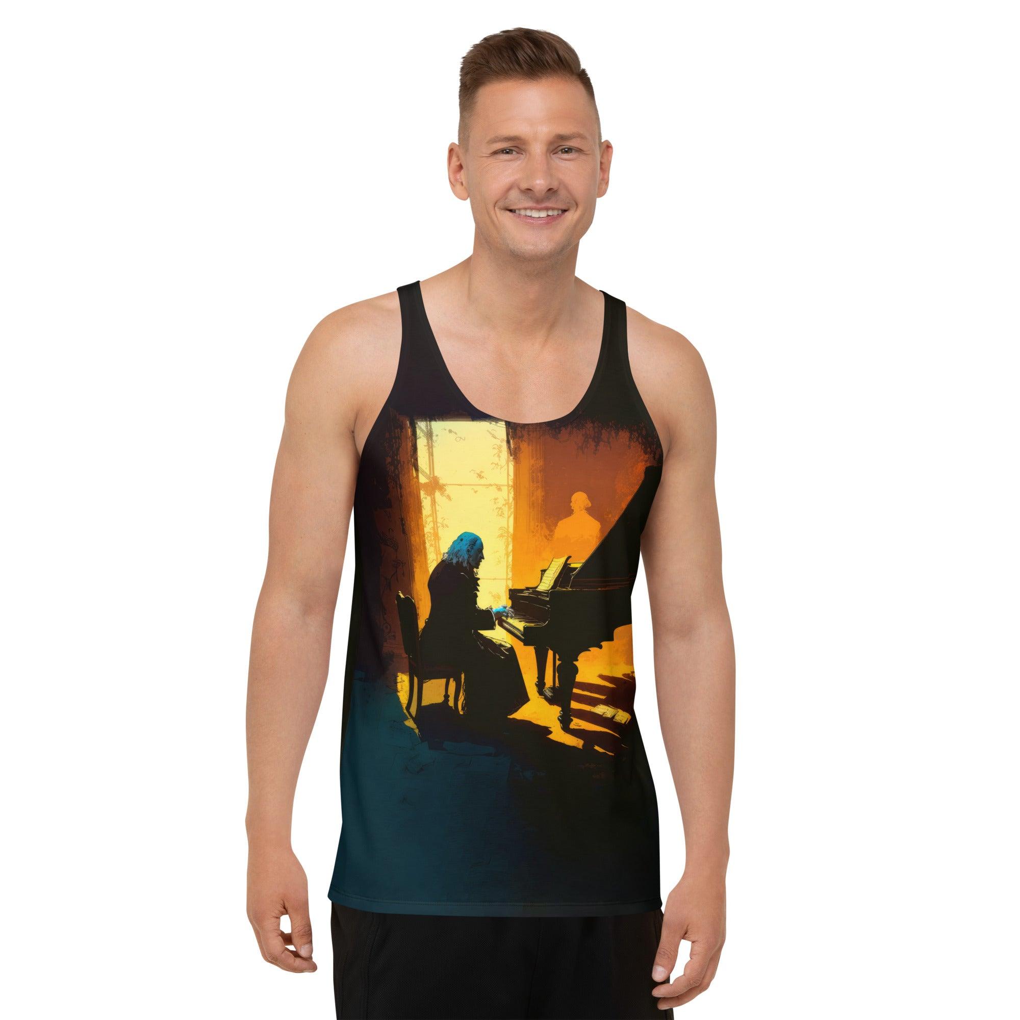 Retro Vinyl Record Groove Music Tank Top - Beyond T-shirts