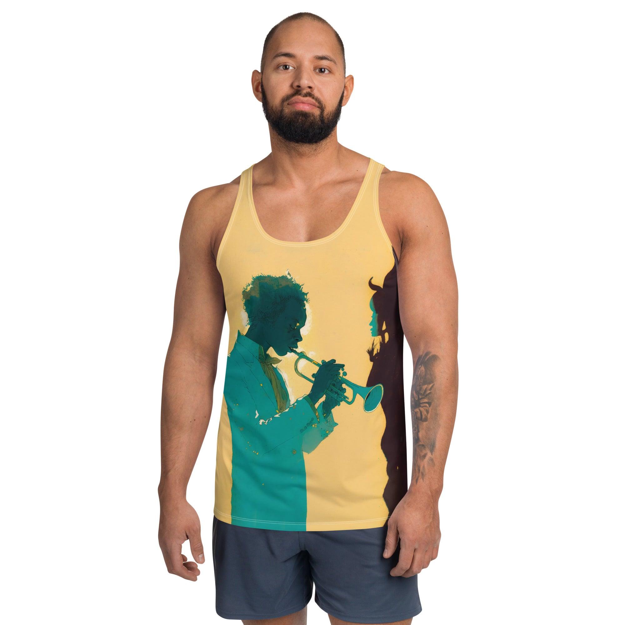 DJ Turntable Beats All-Over Print Tank Top - Beyond T-shirts