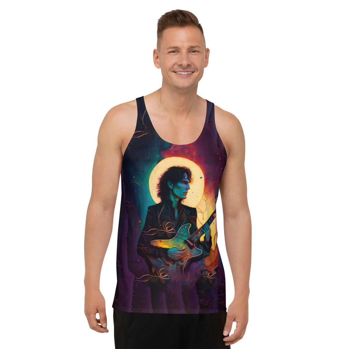 Drummer's Beat All-Over Print Tank Top - Beyond T-shirts