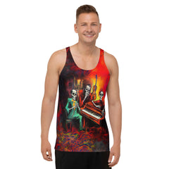 Zombie Apocalypse Men's Halloween Tank Top - Beyond T-shirts