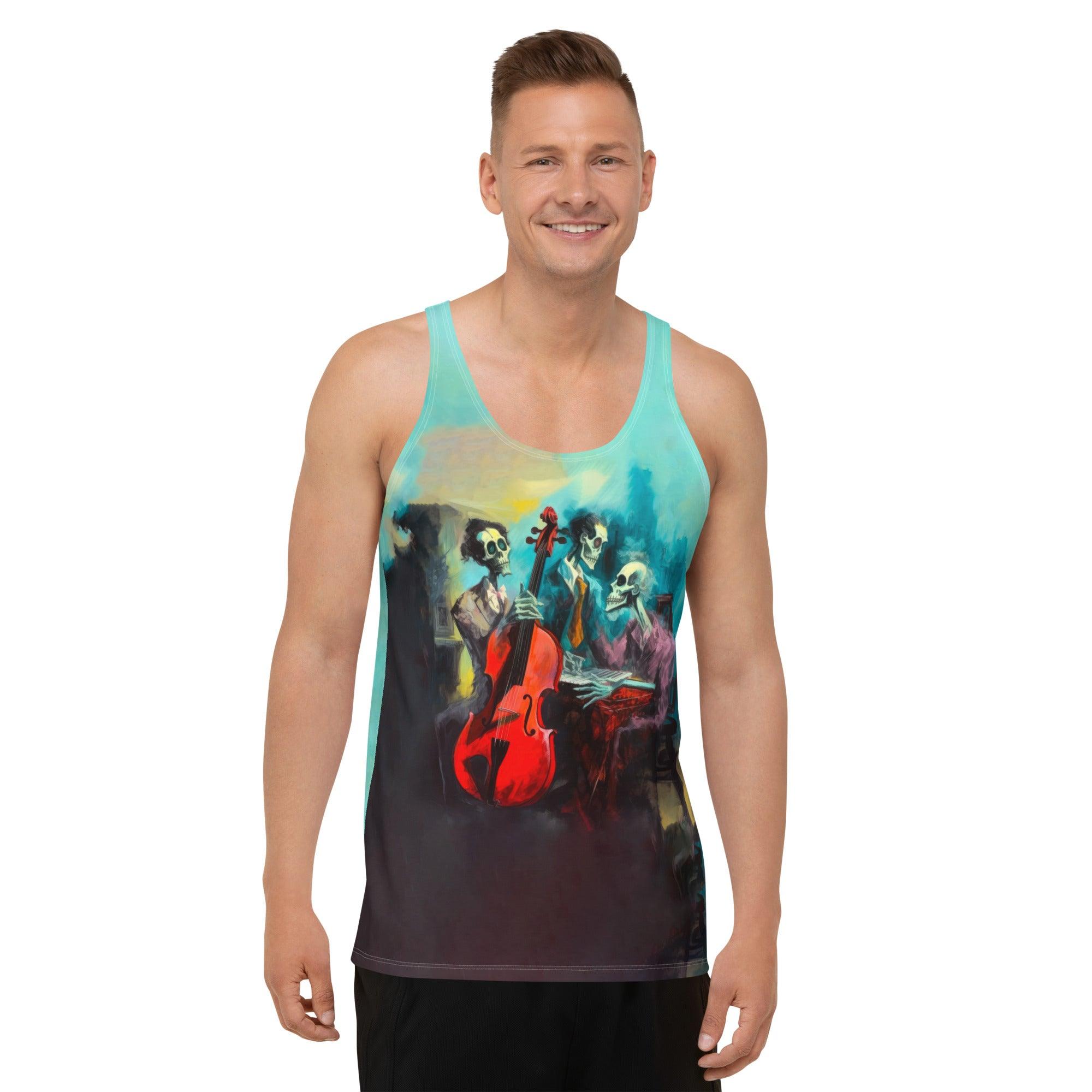 Vampire's Kiss Men's Halloween Tank Top - Beyond T-shirts