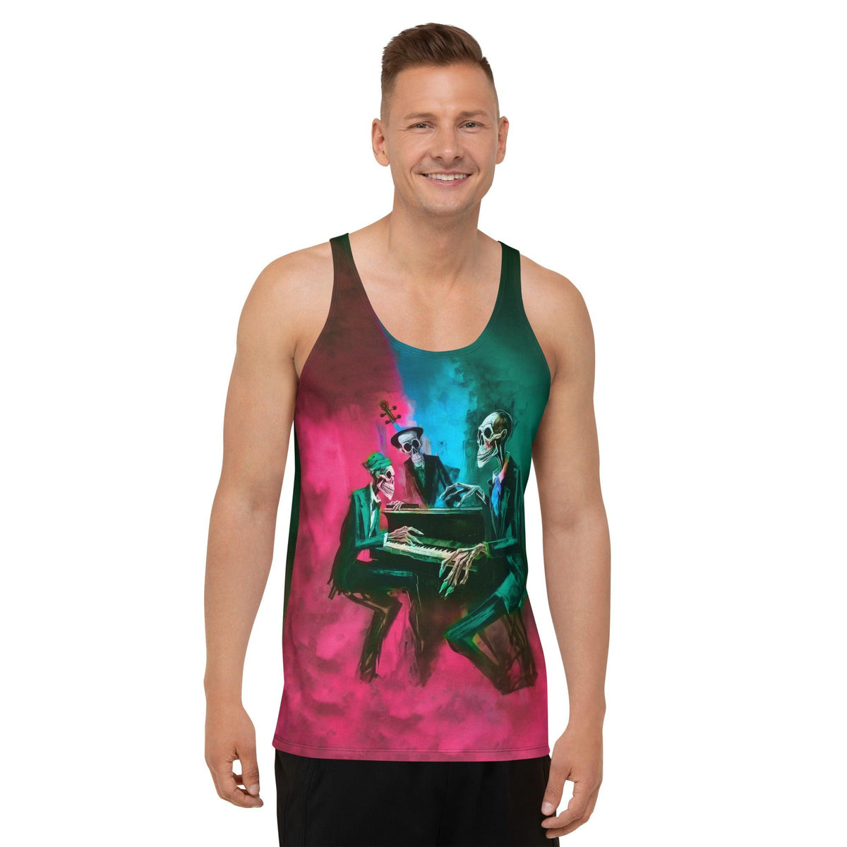 Halloween Moonrise Men's Tank Top - Beyond T-shirts