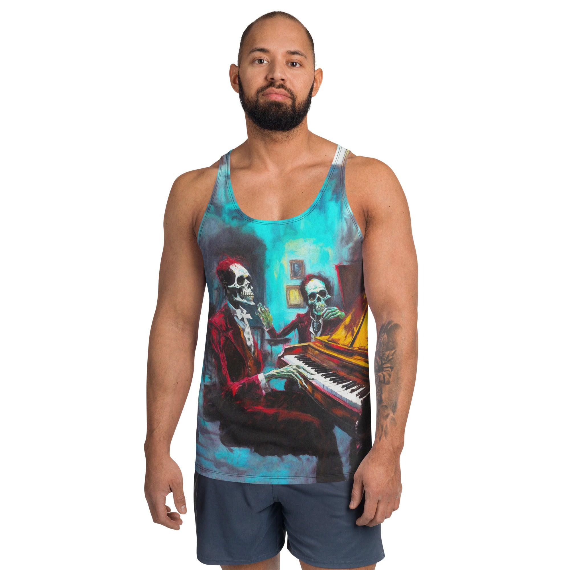 The Mummy's Curse Men's Halloween Tank Top - Beyond T-shirts