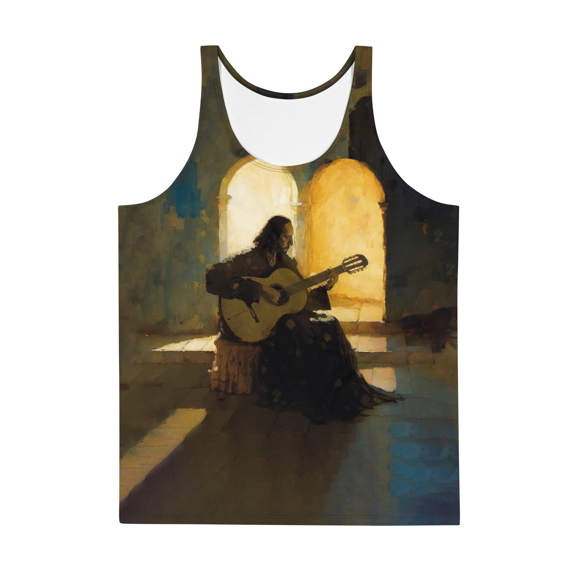 Music Lover's All-Over Print Tank Top - Rhythmic Harmony - Beyond T-shirts