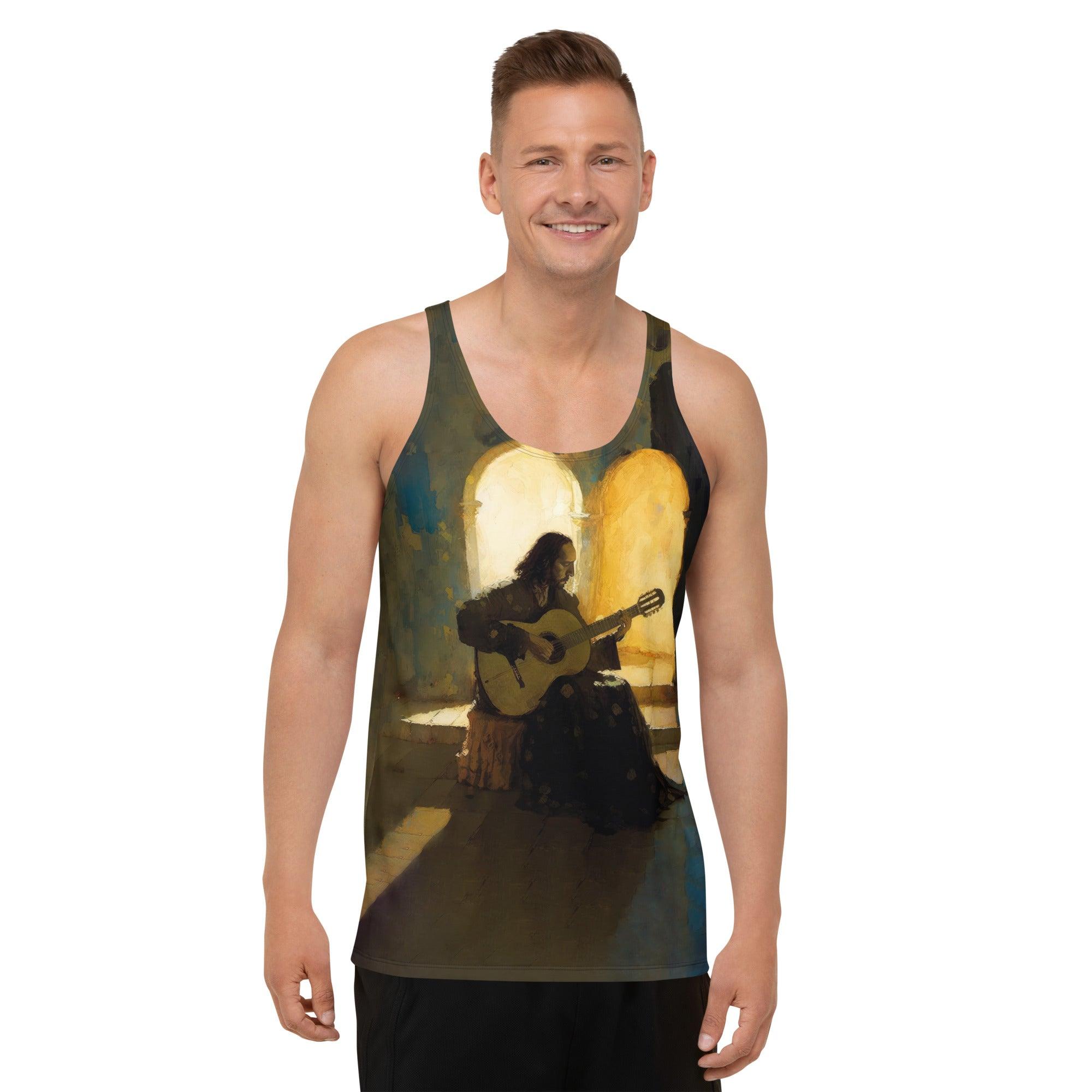 Music Lover's All-Over Print Tank Top - Rhythmic Harmony - Beyond T-shirts