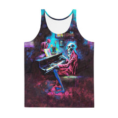 Grim and Grinning Men's All-Over Print Halloween Tank - Beyond T-shirts