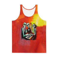 The Raven's Omen Men's Halloween Tank Top - Beyond T-shirts