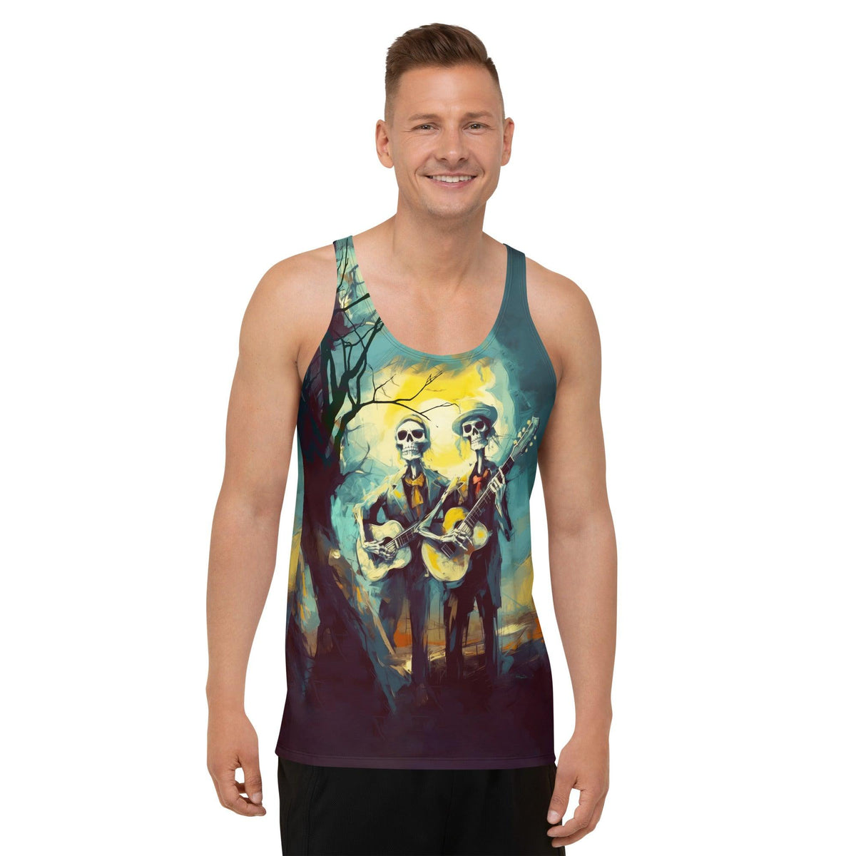 Witch's Spellbook Men's All-Over Print Halloween Tank - Beyond T-shirts