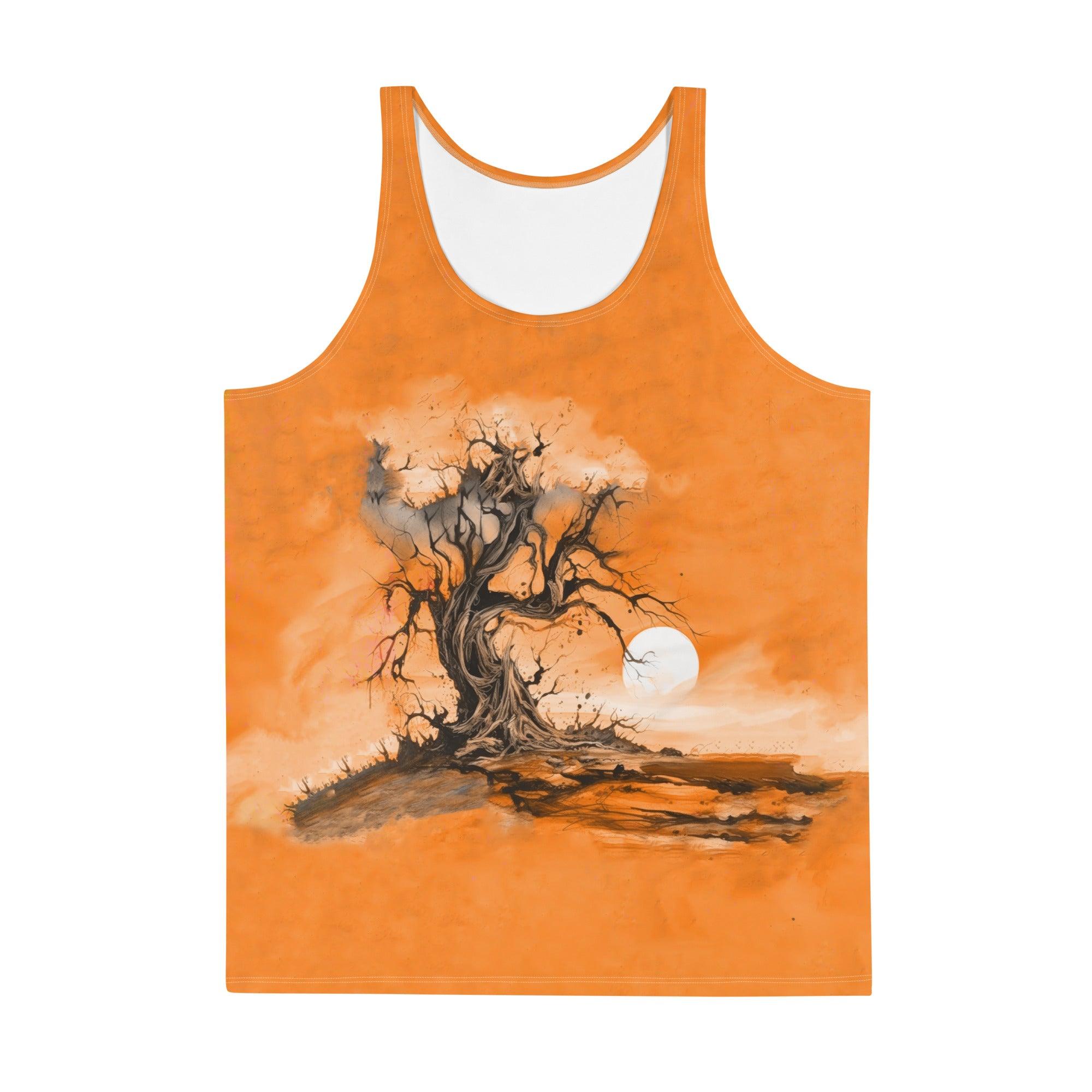 Wickedly Haunted Forest Men's Halloween Tank Top - Beyond T-shirts