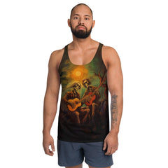 Voodoo Magic Men's All-Over Print Halloween Tank - Beyond T-shirts