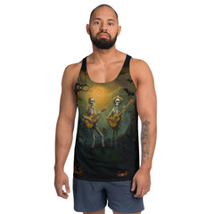 Eyes Of The Werewolf Men's Halloween Tank Top - Beyond T-shirts