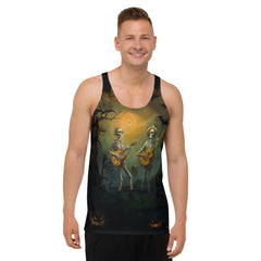 Eyes Of The Werewolf Men's Halloween Tank Top - Beyond T-shirts