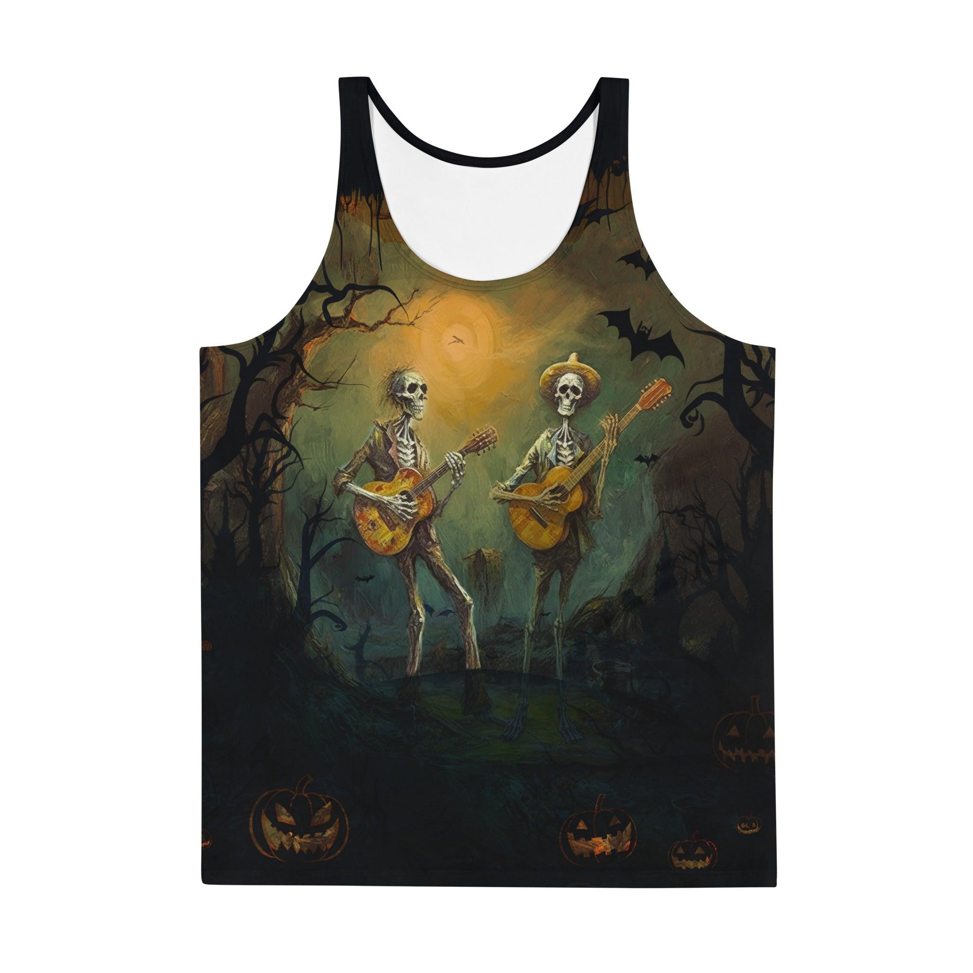 Eyes Of The Werewolf Men's Halloween Tank Top - Beyond T-shirts