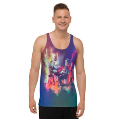 Cursed Castle Men's Halloween Tank Top - Beyond T-shirts