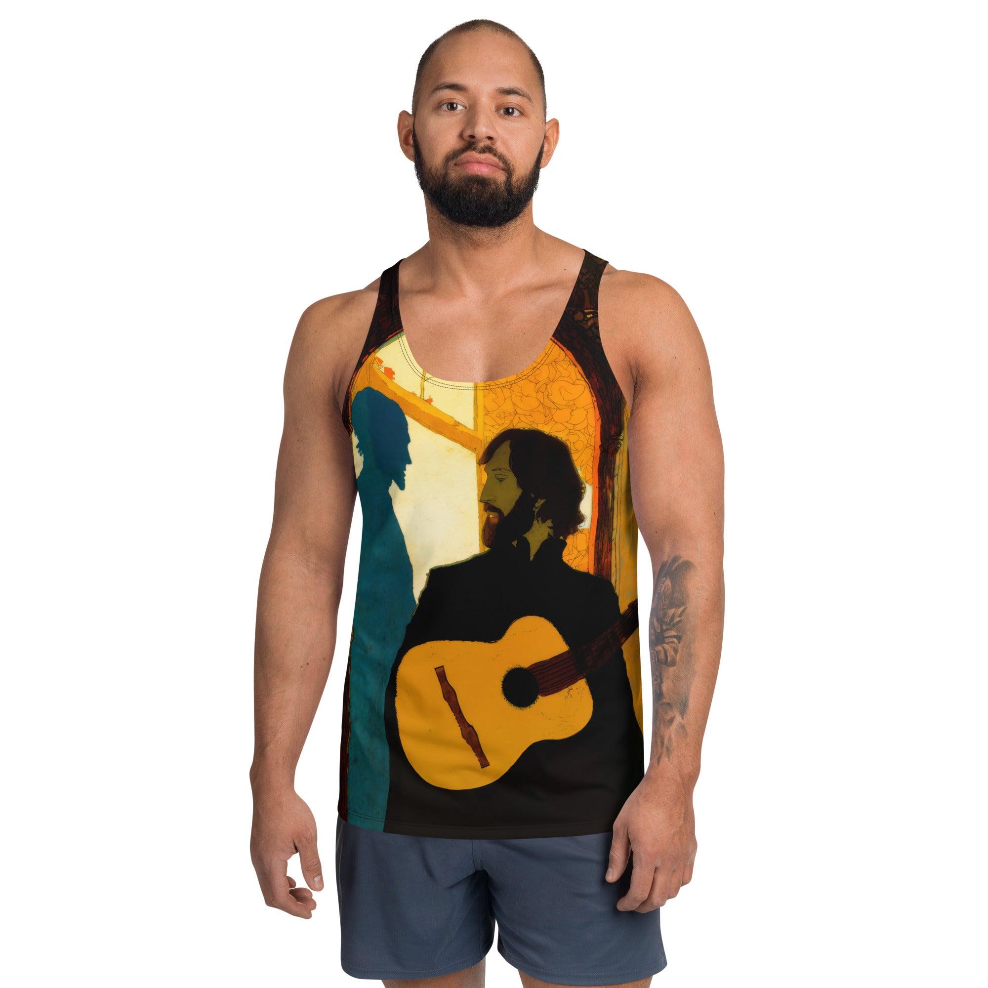 Harmonious Vibes Tank Top - Your Music, Your Style - Beyond T-shirts