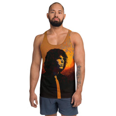 Rock 'n' Roll All Over Print Men's Tank Top - Beyond T-shirts