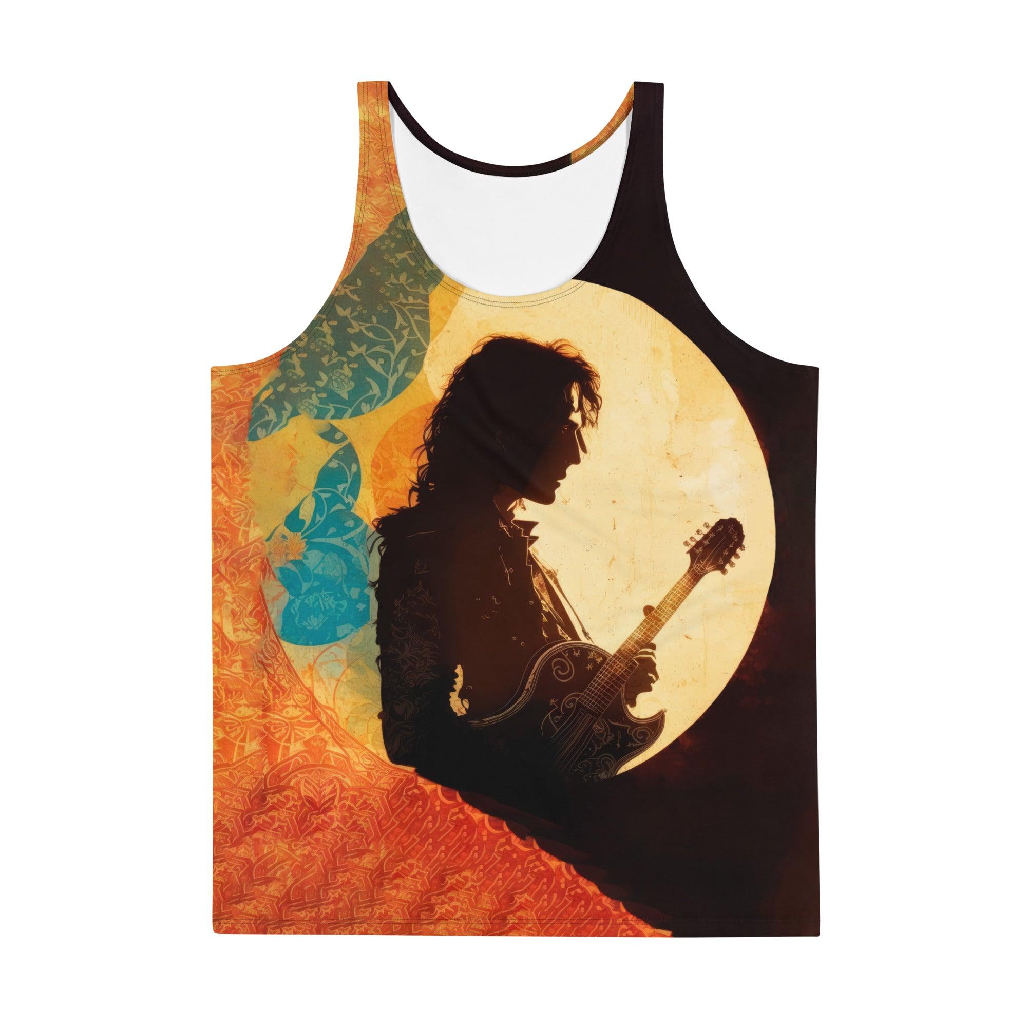 Guitar Riffs All Over Print Tank Top - Beyond T-shirts