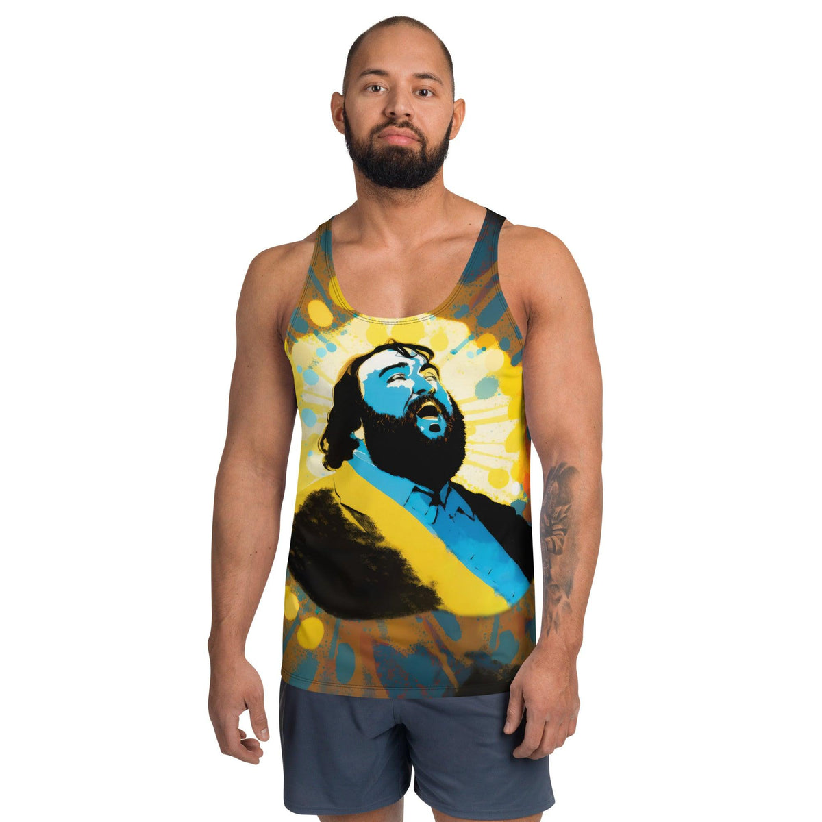 Music In Motion Graphic Men's Tank Top 