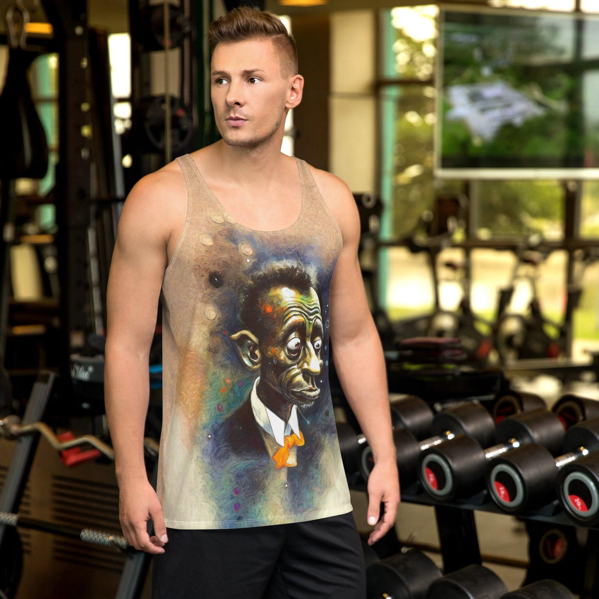 Glow In The Dark Ghouls Men's All-Over Print Tank Top - Beyond T-shirts