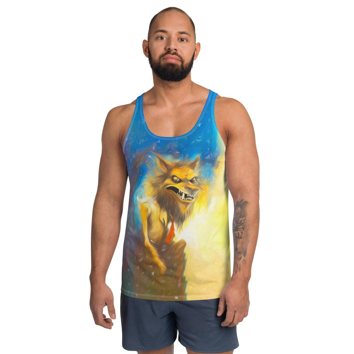 Ghostly Greetings Men's All-Over Print Tank Top - Beyond T-shirts